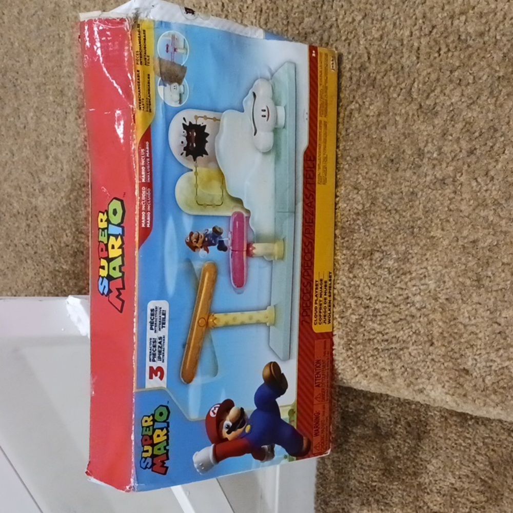 Super Mario cloud playset